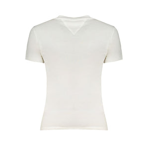 Tommy Hilfiger White Cotton Tops & T-Shirt