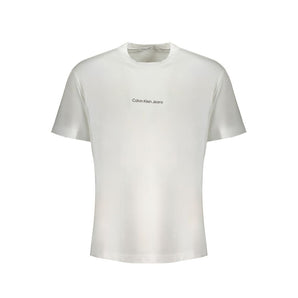 Calvin Klein White Cotton T-Shirt