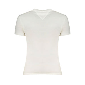 Tommy Hilfiger White Cotton Tops & T-Shirt