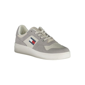 Tommy Hilfiger Gray Polyester Sneaker