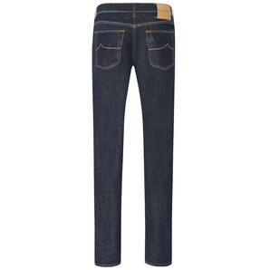 Jacob Cohen Blue Cotton Jeans & Pant