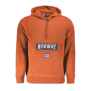 Norway 1963 Brown Cotton Men Sweater