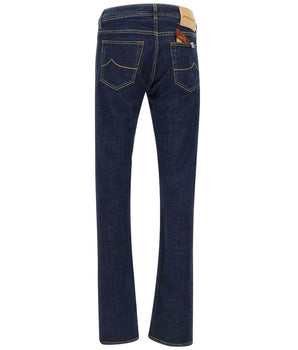 Men's Jacob Cohen Blue Stretch Denim Jeans