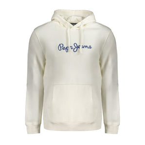 Pepe Jeans White Cotton Men Sweater