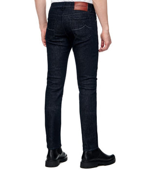 Jacob Cohen Blue Cotton Men's Jean