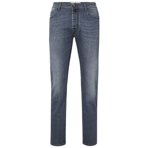 Jacob Cohen Blue Cotton Men Jeans