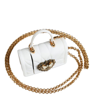 Dolce &amp; Gabbana White Silicone Devotion Heart Cover Hand Bag Airpod Case