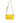 MSGM Yellow Leather Logo Crossbody Sling Shoulder Bag