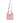 Versace Pink Small Top Handle Grainy Calf Leather Crossbody Bag