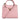 Versace Pink Small Top Handle Grainy Calf Leather Crossbody Bag