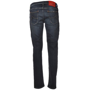 Jacob Cohen Blue Cotton Jeans & Pant