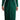 Dolce & Gabbana Dark Green Viscose Long Sleeve Midi Dress