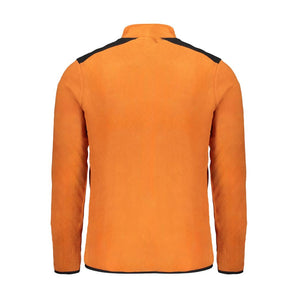 Norway 1963 Orange Polyester Men Sweater