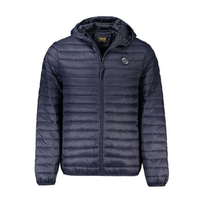 Cavalli Class Blue Polyamide Men Jacket