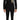 Dolce &amp; Gabbana Elegant Black Three-Piece Suit with Saxophone Embroidery