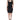 Dolce & Gabbana Black Cut Out Sleeveless Bodycon Mini Dress