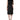 Dolce & Gabbana Black Cotton Sheath Knee Length Dress