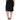 GF Ferre Black Straight Pencil Cut Knee Length Skirt