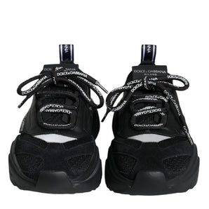 Dolce & Gabbana Black Daymaster Low Top Sneakers Shoes