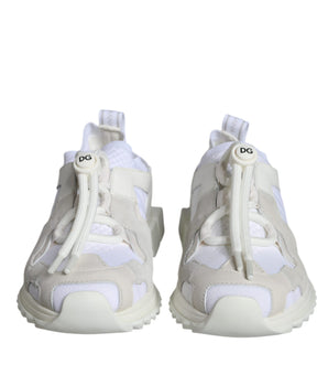 Dolce &amp; Gabbana Zapatillas De Trekking Sorrento De Malla Blanca Zapatos