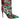 Dolce & Gabbana Multicolor Leopard Rose Mid Calf Boots Shoes