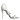 Dolce & Gabbana White Leather High Heels Sandals Shoes