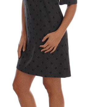 Dolce & Gabbana Chic Polka Dotted Wool Dress Dolce & Gabbana 