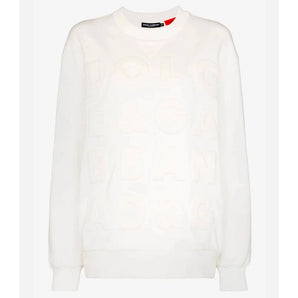 Dolce & Gabbana White Cotton Sweater