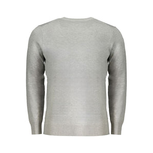 Norway 1963 Gray Wool Men Sweater