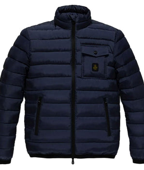 Refrigiwear Blue Nylon Men Jacket