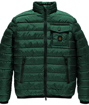 Refrigiwear Green Nylon Men Jacket