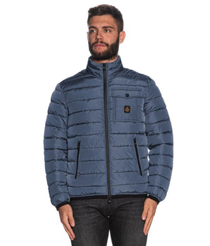 Refrigiwear Blue Nylon Men Jacket