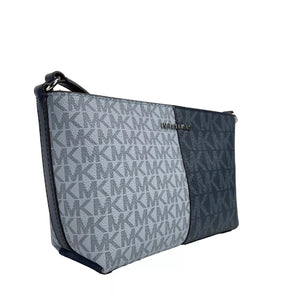 Michael Kors Jet Set Travel Small TZ Crossbody Bag Purse Blue