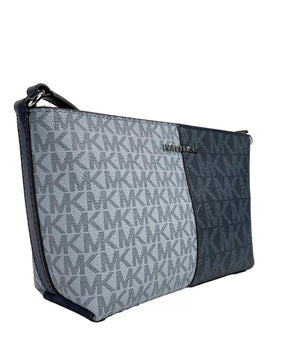 Michael Kors Jet Set Travel Small TZ Crossbody Bag Purse Blue