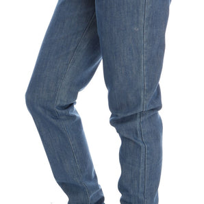 Costume National Elegant Boy Fit Blue Wash Jeans