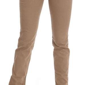 Costume National Beige Super Slim Fit Denim Delight