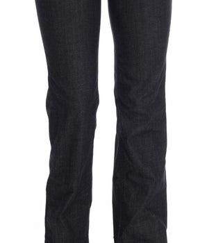 Costume National Dark Blue Cotton Classic Fit Jeans Costume National 