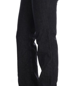 Costume National Dark Blue Cotton Classic Fit Jeans Costume National 