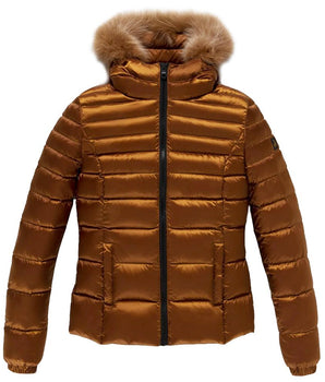 Refrigiwear Orange Nylon Women's Jacket