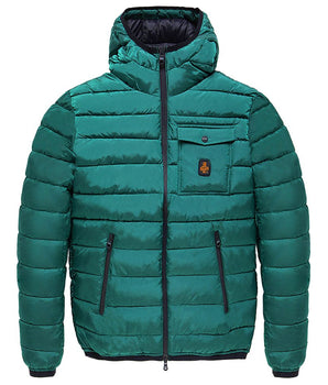 Refrigiwear Green Nylon Men Jacket