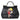 Dolce & Gabbana Black Leather #DGFamily Patch Top Handle Bag