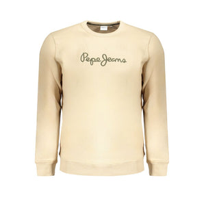 Pepe Jeans Beige Cotton Sweater