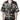 Dolce & Gabbana Multicolor Camouflage Button Down Men Casual Shirt