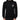 Dolce & Gabbana Black Cotton Hooded Logo Full Zip Sweater