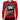 Dolce & Gabbana Red I'm The King Wool Crew Neck Sweatshirt Sweater