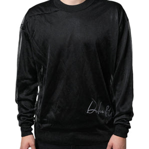 Dolce & Gabbana Black Polyester Pullover Sweatshirt Sweater