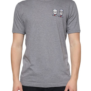 Dolce & Gabbana Gray Cotton #DGFamily Short Sleeves T-shirt