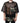 Dolce & Gabbana Black Mesh Camouflage Short Sleeves T-shirt