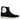 Alexander McQueen Black White Neoprene Takeshi Mid Calf Boots Shoes