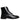 Dolce & Gabbana Black Leather Lace Up Mid Calf Boots Shoes